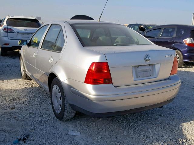 3VWRA29M1YM015456 - 2000 VOLKSWAGEN JETTA GL SILVER photo 3