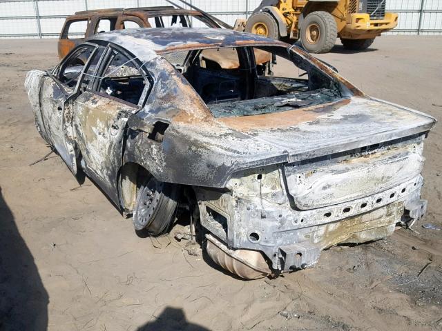 2C3CDXHG6GH323796 - 2016 DODGE CHARGER SX BURN photo 3