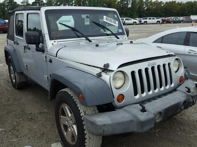 1J8GB39117L179575 - 2007 JEEP WRANGLER X SILVER photo 1