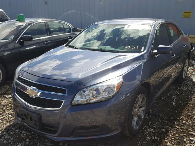 1G11C5SA7DF340658 - 2013 CHEVROLET MALIBU 1LT BLUE photo 2