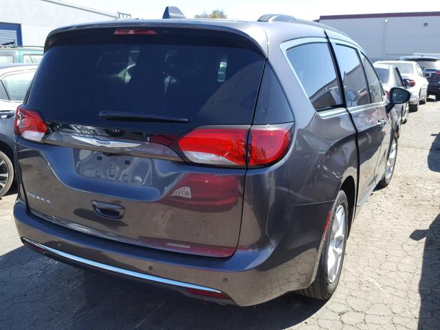 2C4RC1BG0HR820899 - 2017 CHRYSLER PACIFICA T GRAY photo 4