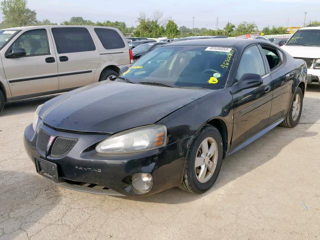 2G2WP552471126409 - 2007 PONTIAC GRAND PRIX BLACK photo 2