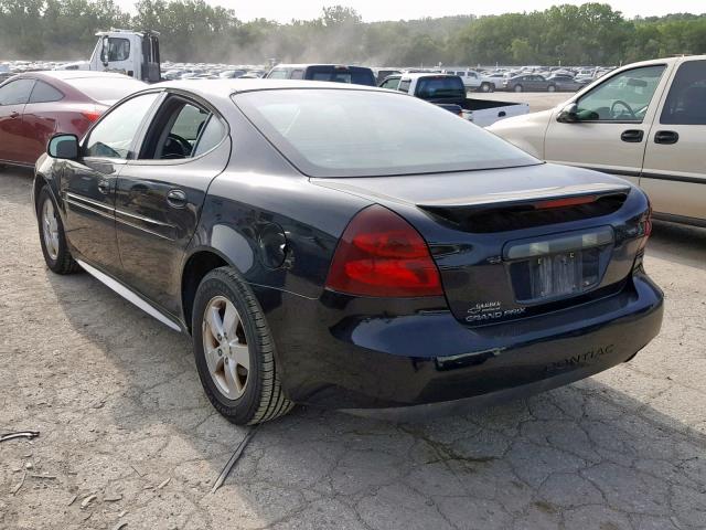 2G2WP552471126409 - 2007 PONTIAC GRAND PRIX BLACK photo 3