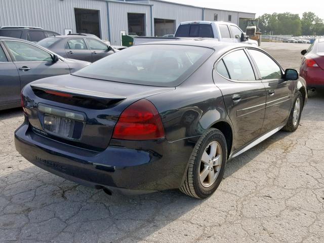2G2WP552471126409 - 2007 PONTIAC GRAND PRIX BLACK photo 4