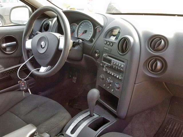 2G2WP552471126409 - 2007 PONTIAC GRAND PRIX BLACK photo 9
