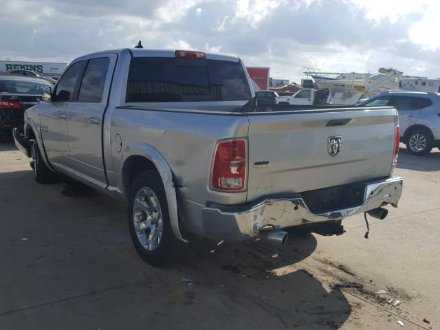 1C6RR6NTXES448963 - 2014 RAM 1500 LARAM SILVER photo 3