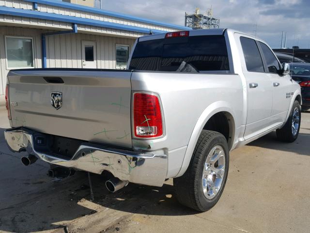 1C6RR6NTXES448963 - 2014 RAM 1500 LARAM SILVER photo 4