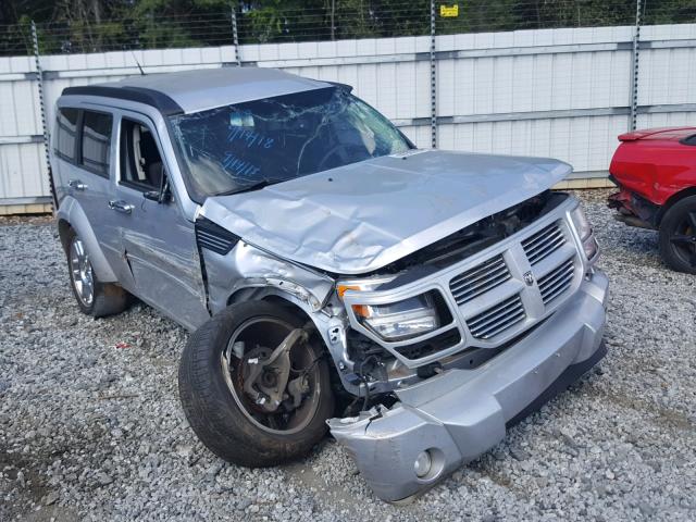 1D4PT4GX6BW500568 - 2011 DODGE NITRO HEAT SILVER photo 1