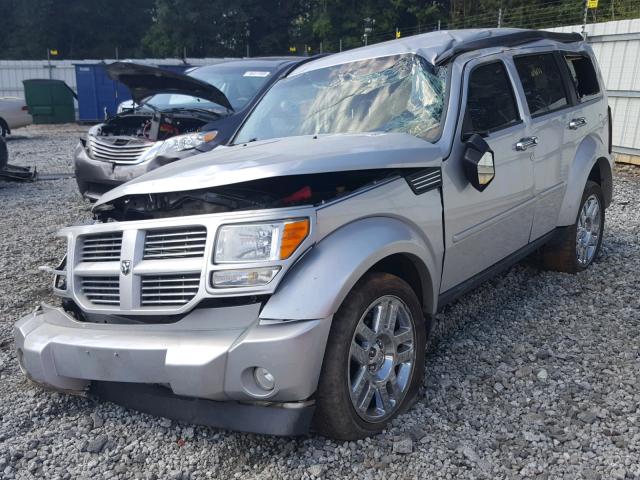 1D4PT4GX6BW500568 - 2011 DODGE NITRO HEAT SILVER photo 2