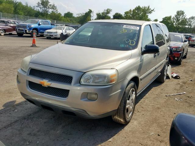 1GNDV23W98D170416 - 2008 CHEVROLET UPLANDER L 棕色 照片 2