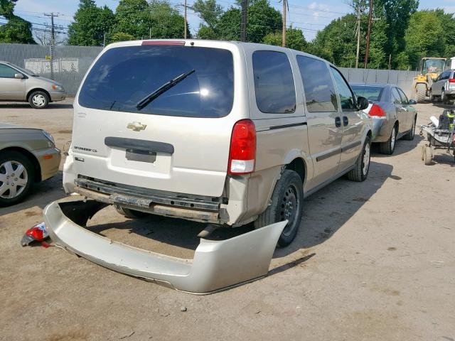 1GNDV23W98D170416 - 2008 CHEVROLET UPLANDER L 棕色 照片 4