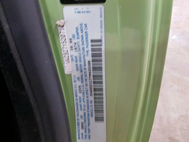 3VWDD21C7YM430088 - 2000 VOLKSWAGEN NEW BEETLE მწვანე ფოტო 10