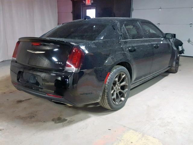 2C3CCABT7GH269222 - 2016 CHRYSLER 300 S BLACK photo 4