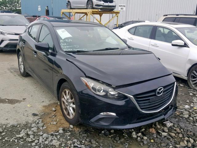 JM1BM1L78E1188750 - 2014 MAZDA 3 TOURING BLACK photo 1