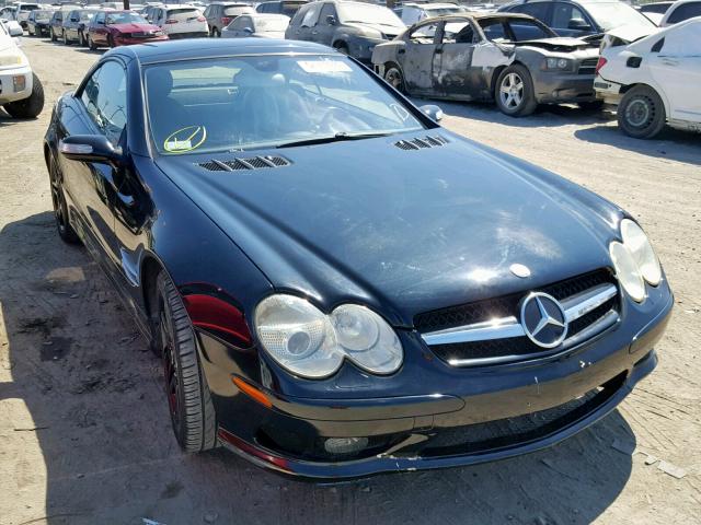 WDBSK75F06F113055 - 2006 MERCEDES-BENZ SL 500 BLACK photo 1