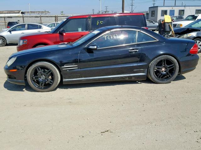 WDBSK75F06F113055 - 2006 MERCEDES-BENZ SL 500 BLACK photo 9