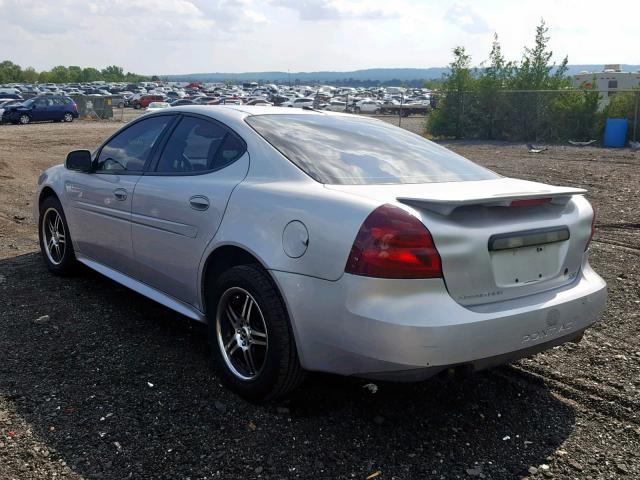 2G2WR524441208314 - 2004 PONTIAC GRAND PRIX SILVER photo 3