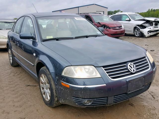 WVWPD63BX2P442765 - 2002 VOLKSWAGEN PASSAT GLS GRAY photo 1