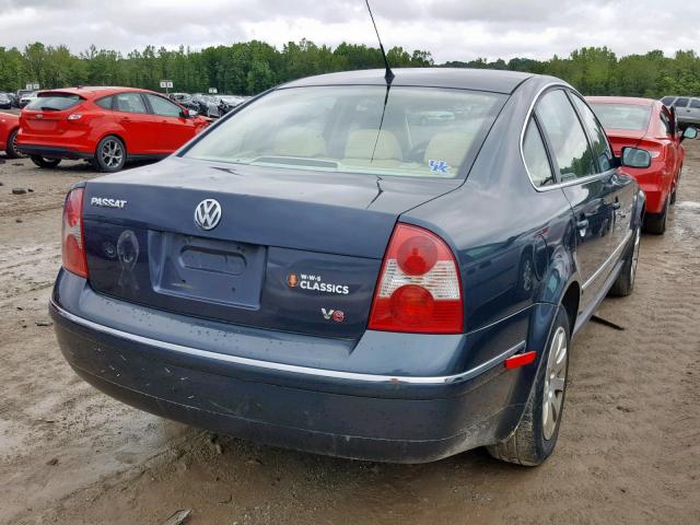 WVWPD63BX2P442765 - 2002 VOLKSWAGEN PASSAT GLS GRAY photo 4