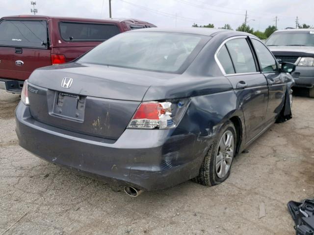 1HGCP264X9A097554 - 2009 HONDA ACCORD LXP GRAY photo 4