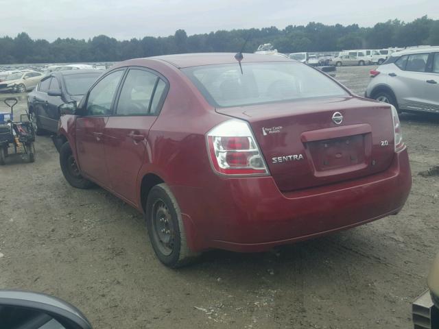 3N1AB61E97L635651 - 2007 NISSAN SENTRA 2.0 RED photo 3