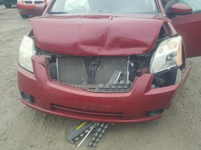 3N1AB61E97L635651 - 2007 NISSAN SENTRA 2.0 RED photo 7