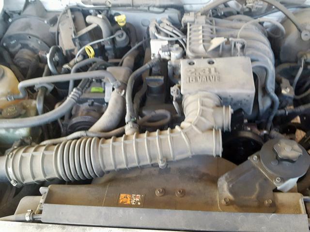 1FTYR10D15PA25358 - 2005 FORD RANGER WHITE photo 7