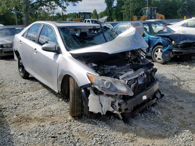 4T1BF1FKXCU104686 - 2012 TOYOTA CAMRY BASE GRAY photo 1