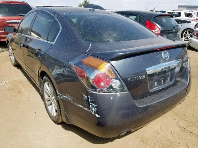 1N4BL2AP2BN483199 - 2011 NISSAN ALTIMA SR GRAY photo 3