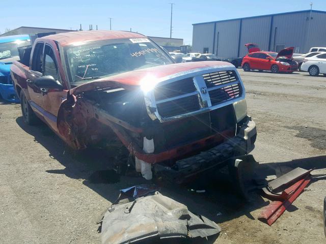 1D7HE28K66S694962 - 2006 DODGE DAKOTA QUA RED photo 1