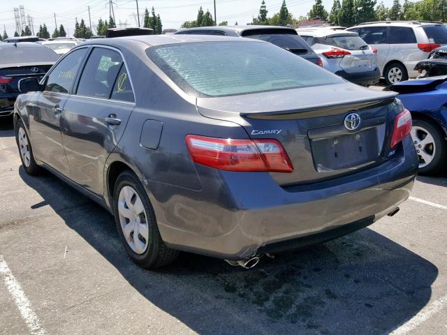 JTNBK46K473011395 - 2007 TOYOTA CAMRY NEW GRAY photo 3