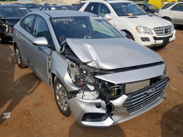 3KPC24A34KE050420 - 2019 HYUNDAI ACCENT SE SILVER photo 1