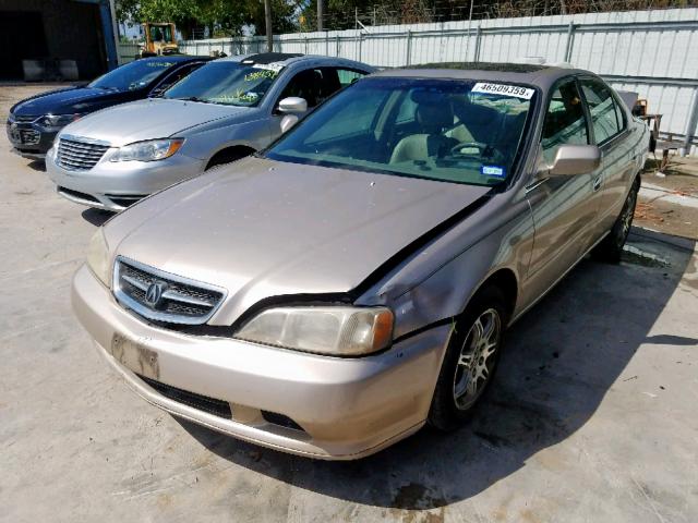 19UUA56681A013289 - 2001 ACURA 3.2TL GOLD photo 2