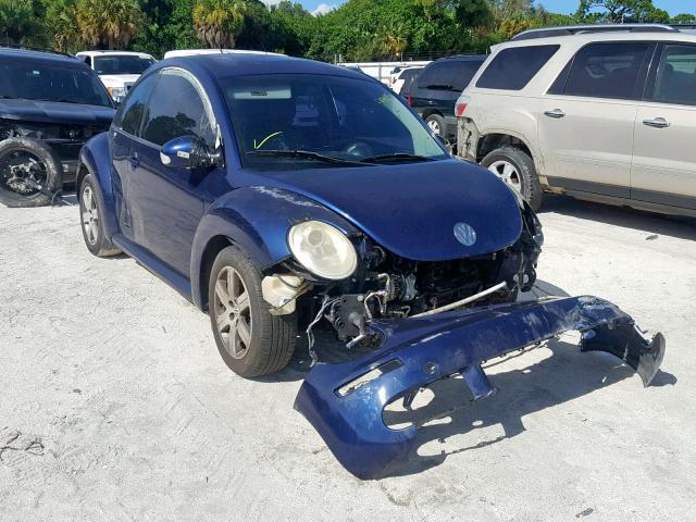 3VWPW31C36M420605 - 2006 VOLKSWAGEN NEW BEETLE ლურჯი ფოტო 1