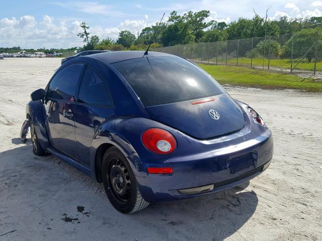3VWPW31C36M420605 - 2006 VOLKSWAGEN NEW BEETLE ლურჯი ფოტო 3