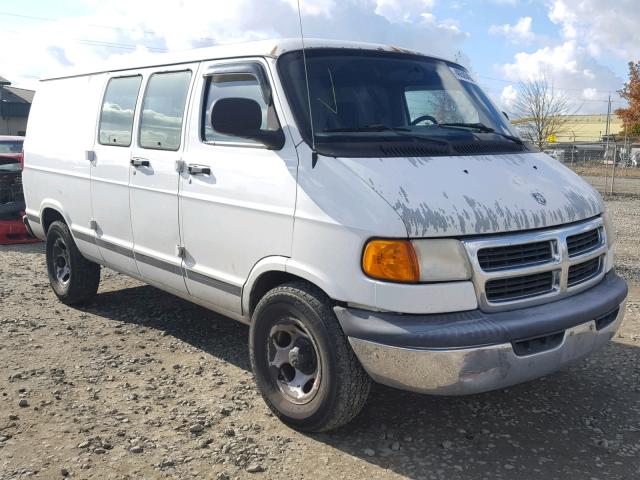 2D7HB11Y53K508187 - 2003 DODGE RAM VAN B1 WHITE photo 1