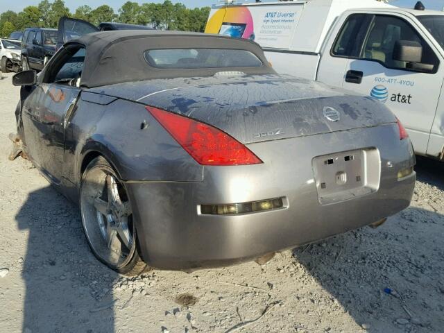 JN1BZ36A87M655013 - 2007 NISSAN 350Z ROADS SILVER photo 3