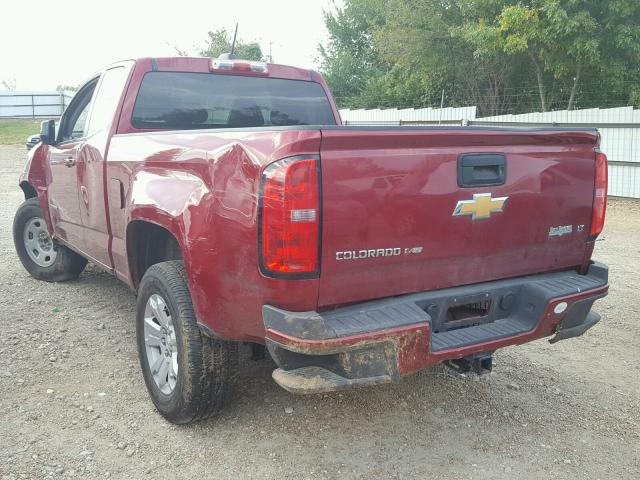 1GCHSCEN9H1198957 - 2017 CHEVROLET COLORADO L RED photo 3