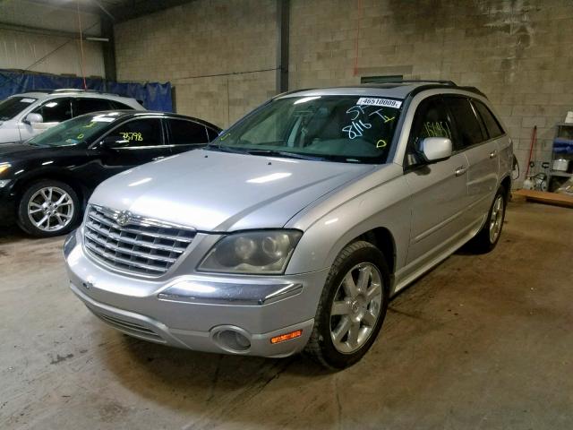 2A8GF78446R662085 - 2006 CHRYSLER PACIFICA L SILVER photo 2