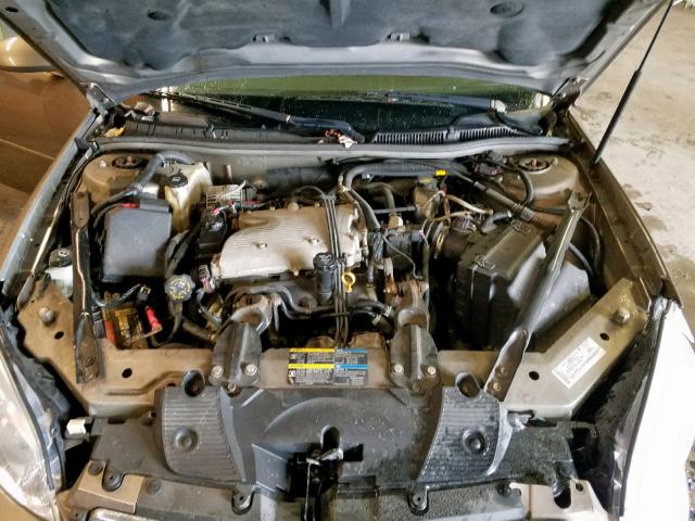 2G1WU58R779306975 - 2007 CHEVROLET IMPALA LTZ TAN photo 7