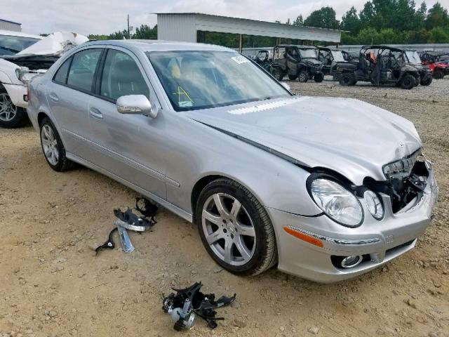 WDBUF56X07B024460 - 2007 MERCEDES-BENZ E 350 SILVER photo 1