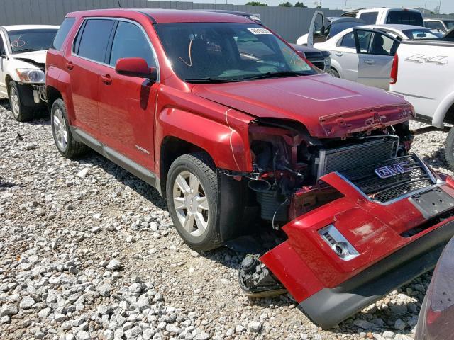 2GKALMEK4D6207506 - 2013 GMC TERRAIN SL RED photo 1