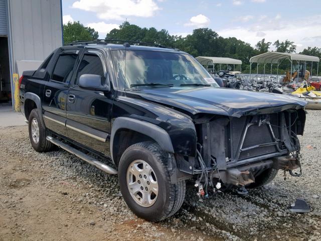 3GNEC12T14G251757 - 2004 CHEVROLET AVALANCHE BLACK photo 1