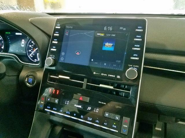 4T1BZ1FB8KU011736 - 2019 TOYOTA AVALON XLE BLACK photo 9