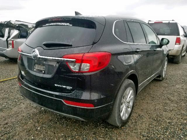 LRBFXDSA3HD025206 - 2017 BUICK ENVISION E BLACK photo 4