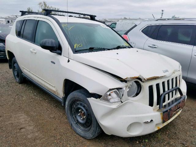 1J4NF4FB3AD522954 - 2010 JEEP COMPASS SP WHITE photo 1