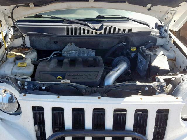 1J4NF4FB3AD522954 - 2010 JEEP COMPASS SP WHITE photo 7