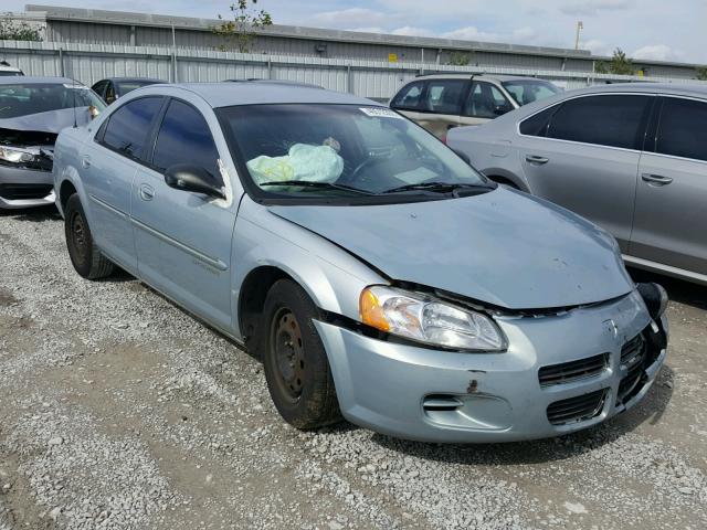 1B3AJ56U81N643095 - 2001 DODGE STRATUS ES SILVER photo 1