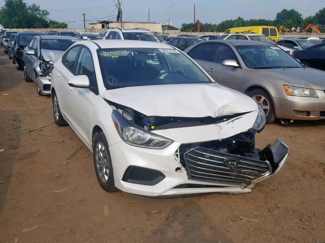 3KPC24A31KE040394 - 2019 HYUNDAI ACCENT SE WHITE photo 1