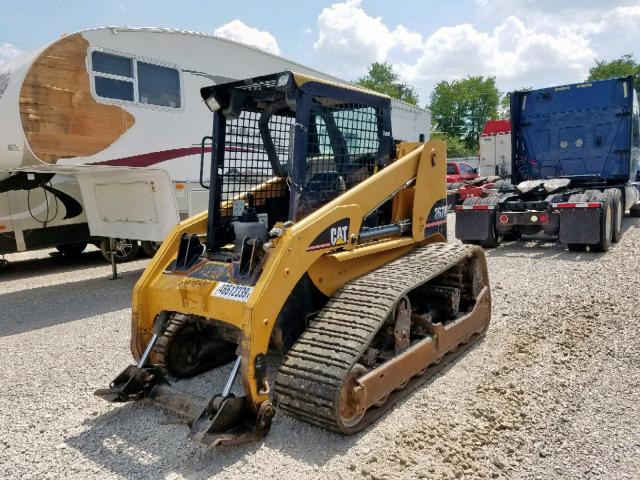 CAT0267BCCYC01356 - 2008 CATERPILLAR SKIDSTEER YELLOW photo 2